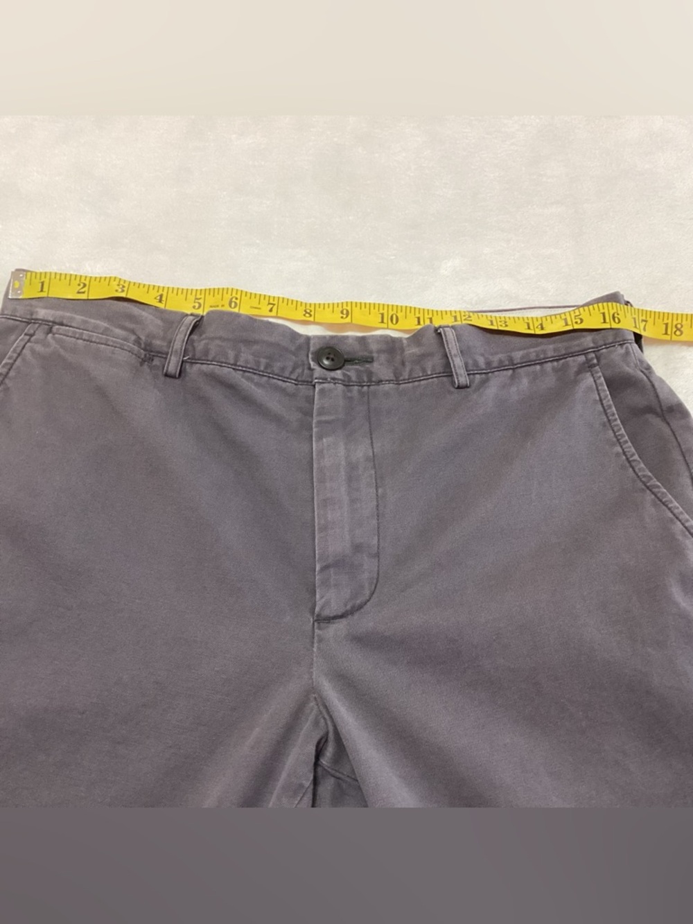 Men's Club Monaco Davis Slim-Fit Pants Gray Size 32/32 Business Casual - Picture 7 of 11